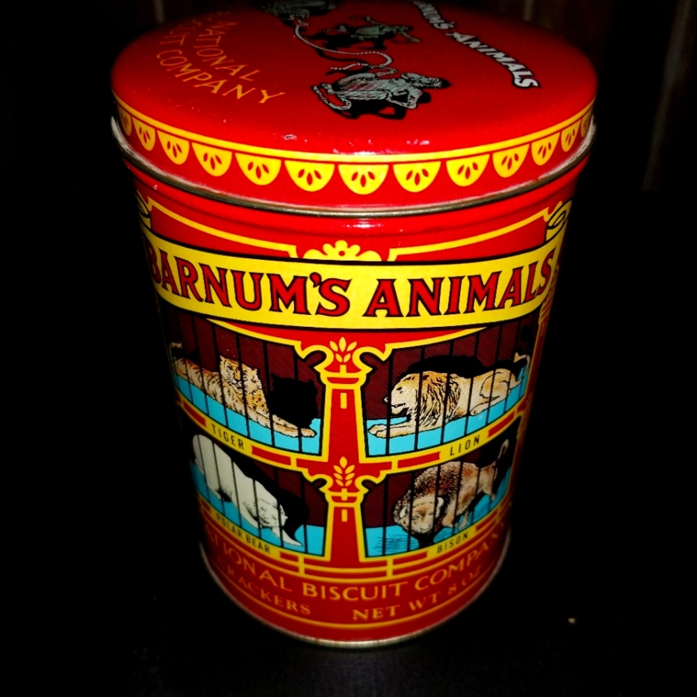 Vintage! Barnum Baily Cookie Tin
